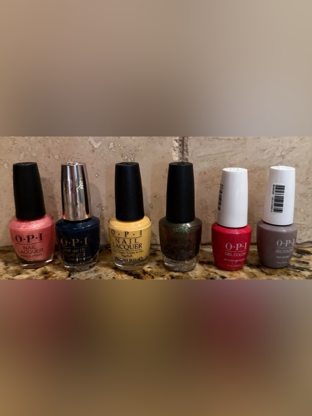 OPI Nail lacquer polish and gel bundle set